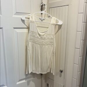 O'Neill White Relaxed Tank Top